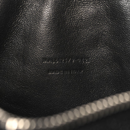 Saint Laurent Grain De Poudre Matelasse Monogram Mini Lou Camera Bag Black 7 of 11