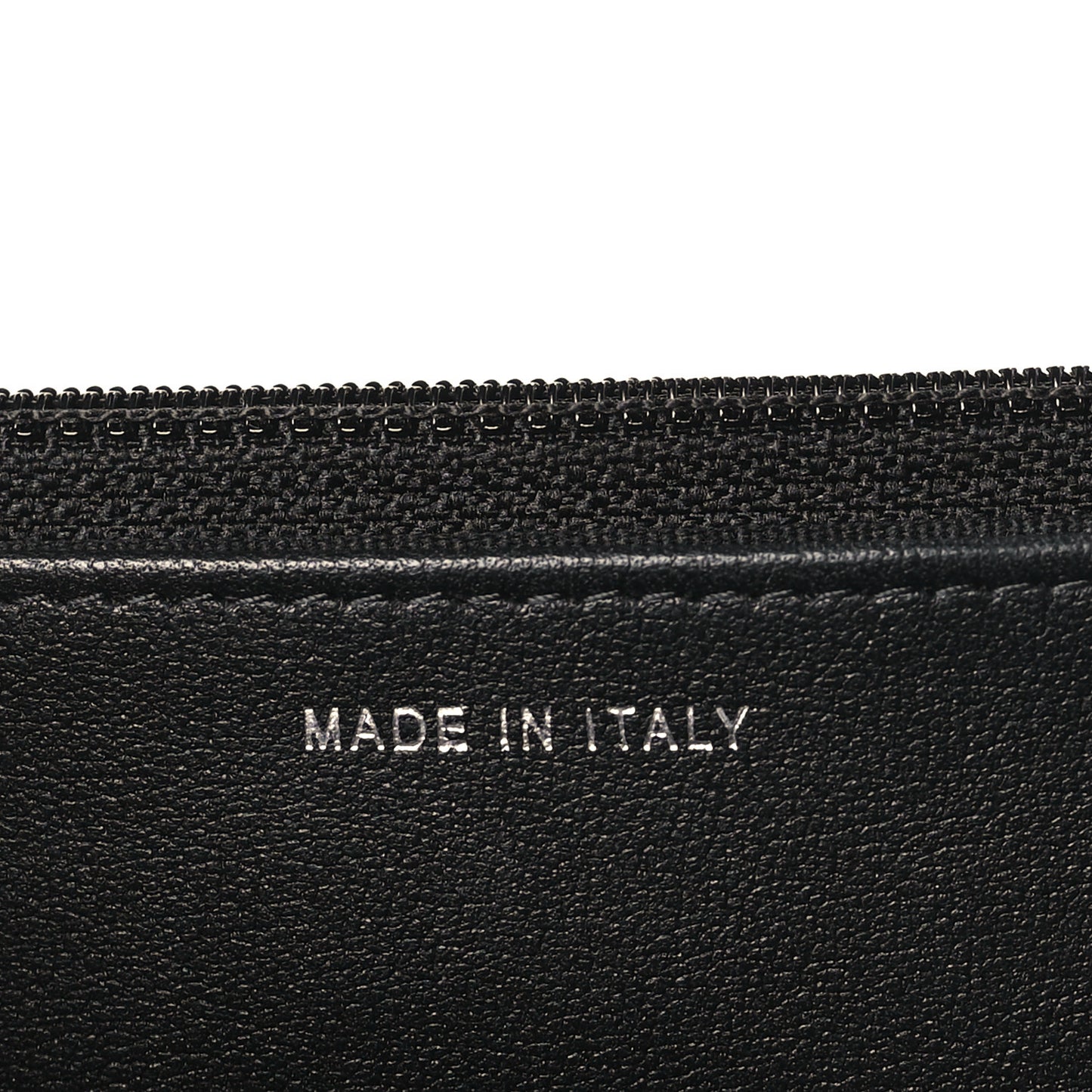 Lambskin Quilted Trendy CC Wallet On Chain WOC So Black