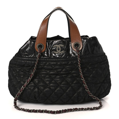 Chanel Iridescent Calfskin Small In The Mix Tote Black 1 of 10