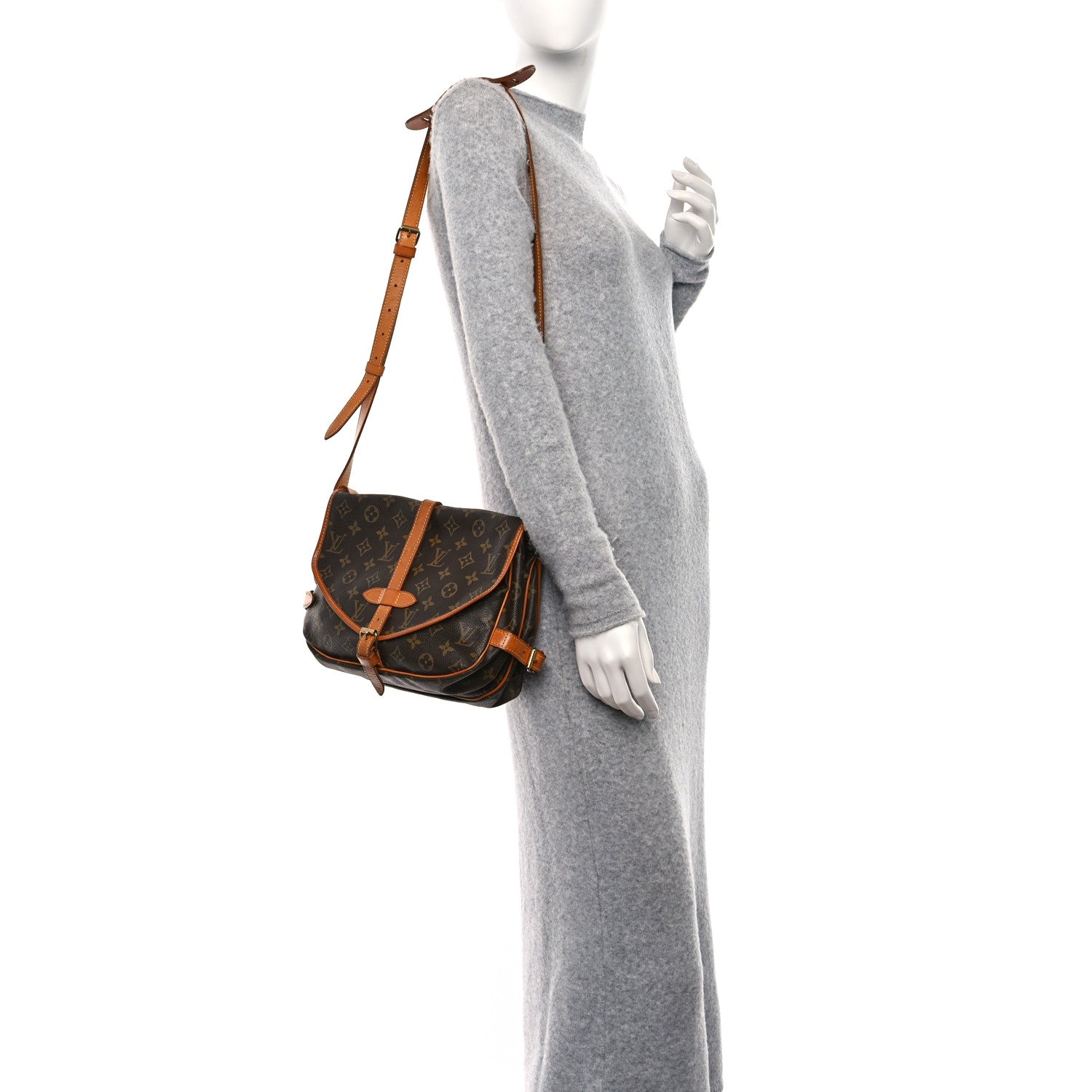 Louis Vuitton Monogram Saumur 30 2 of 12