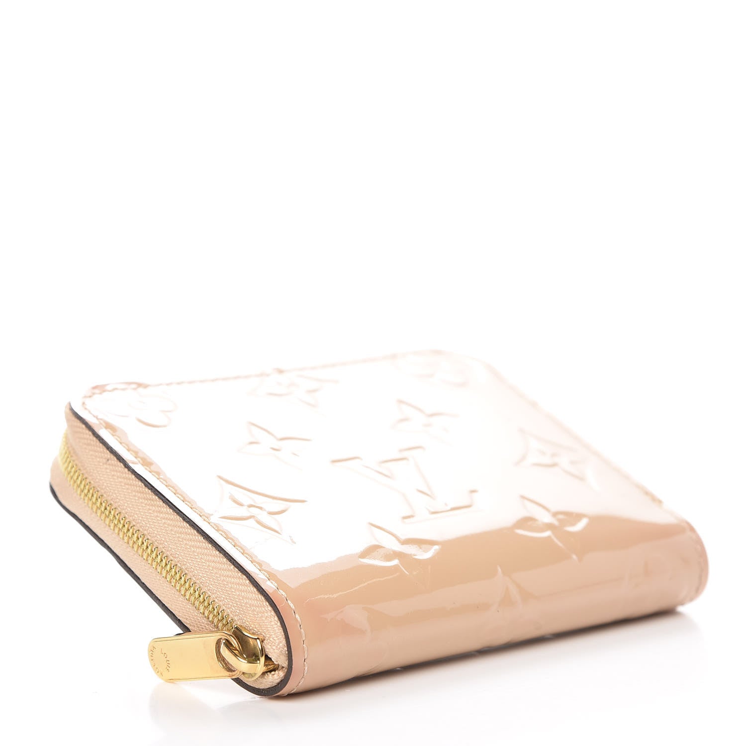 Louis Vuitton Vernis Zippy Coin Purse Beige Poudre 4 of 12