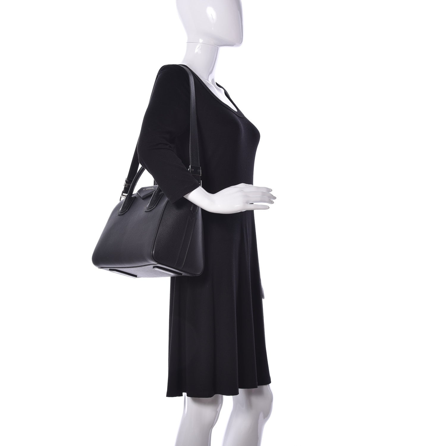 Givenchy Sugar Goatskin Small Antigona Black 2 of 10