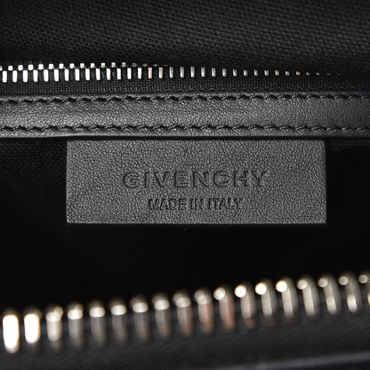 Givenchy Calfskin Suede Small Studded Chevron Antigona Black 6 of 9