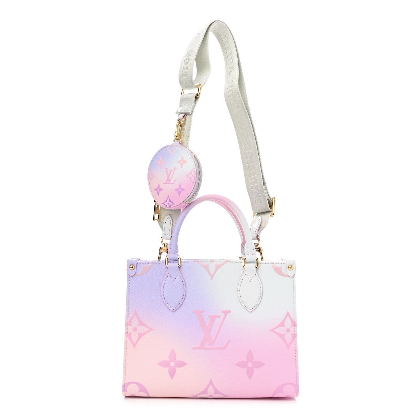 Monogram Giant Spring In The City Onthego PM Sunrise Pastel