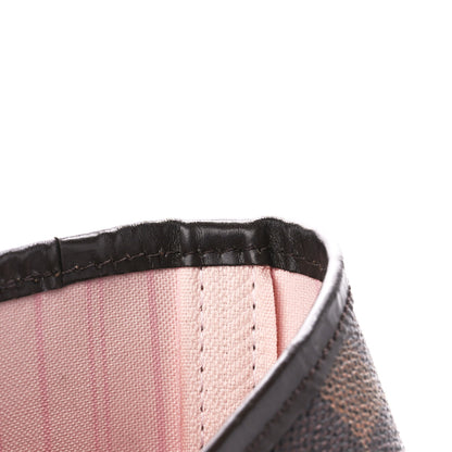 Louis Vuitton Damier Ebene Neo Neverfull MM Rose Ballerine 14 of 14