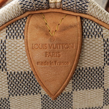 Louis Vuitton Damier Azur Speedy 30 6 of 7