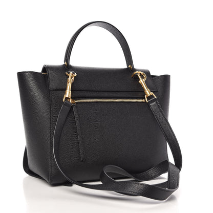 Celine Grained Calfskin Micro Belt Bag Black 3 of 9