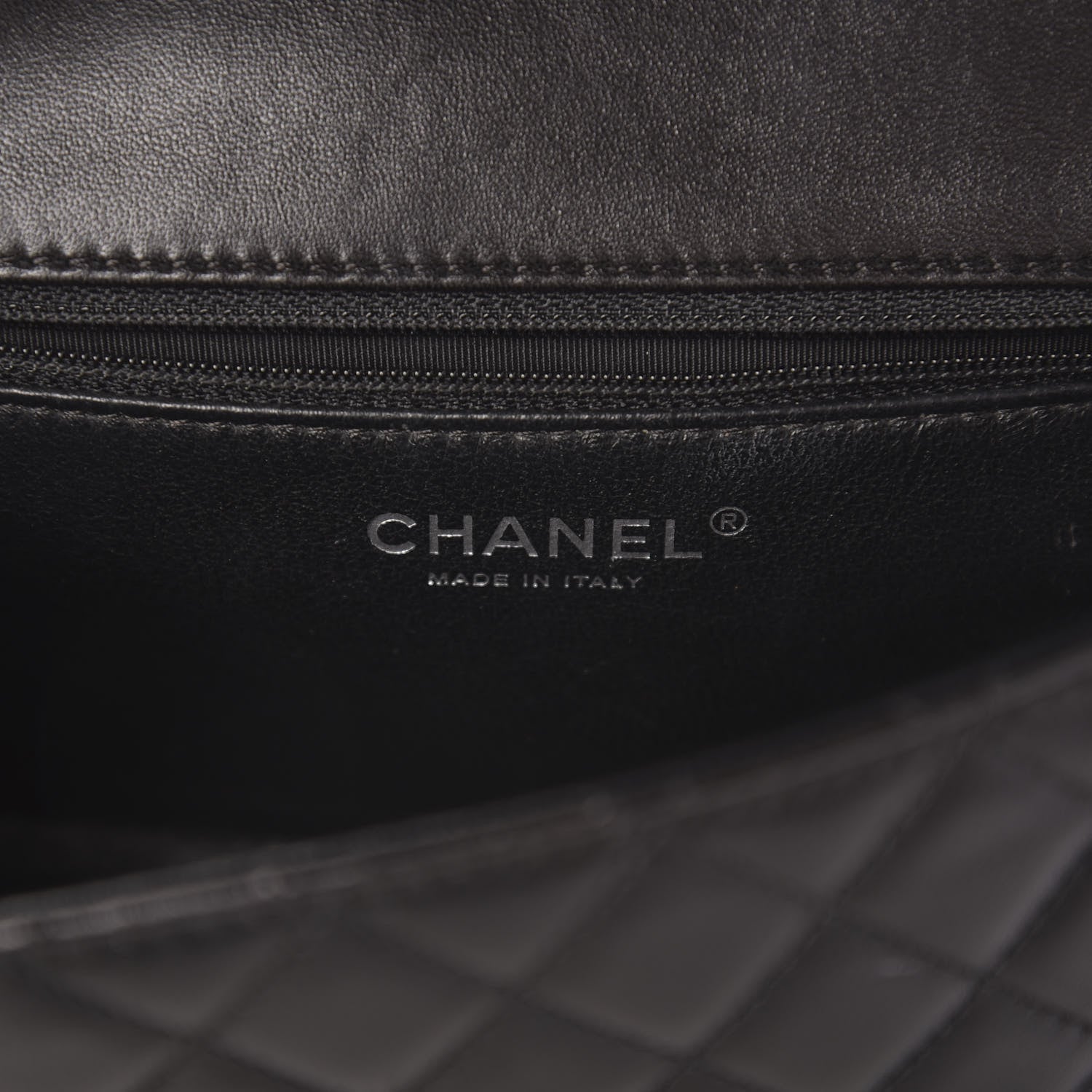 Chanel Lambskin Classic Twist Mini Rectangular Flap Black Burgundy 5 of 10