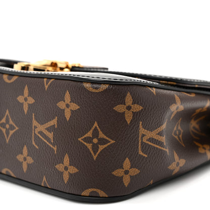 Louis Vuitton Patent Calfskin Monogram Cherrywood BB Black 9 of 9