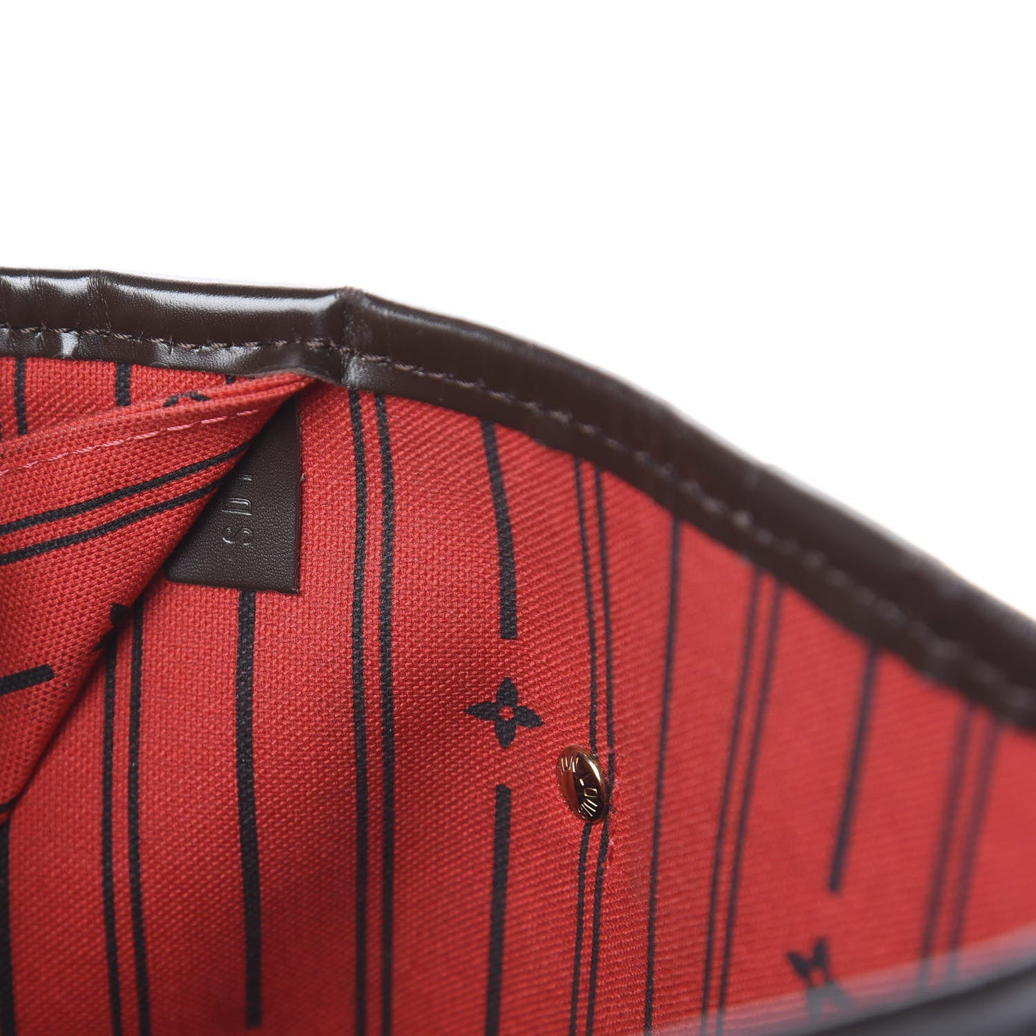 Louis Vuitton Damier Ebene Neverfull MM 6 of 9