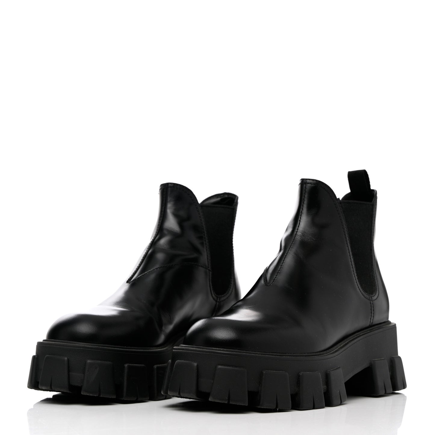 Spazzolato Rois Monolith Chelsea 55mm Ankle Boots 37.5 Black