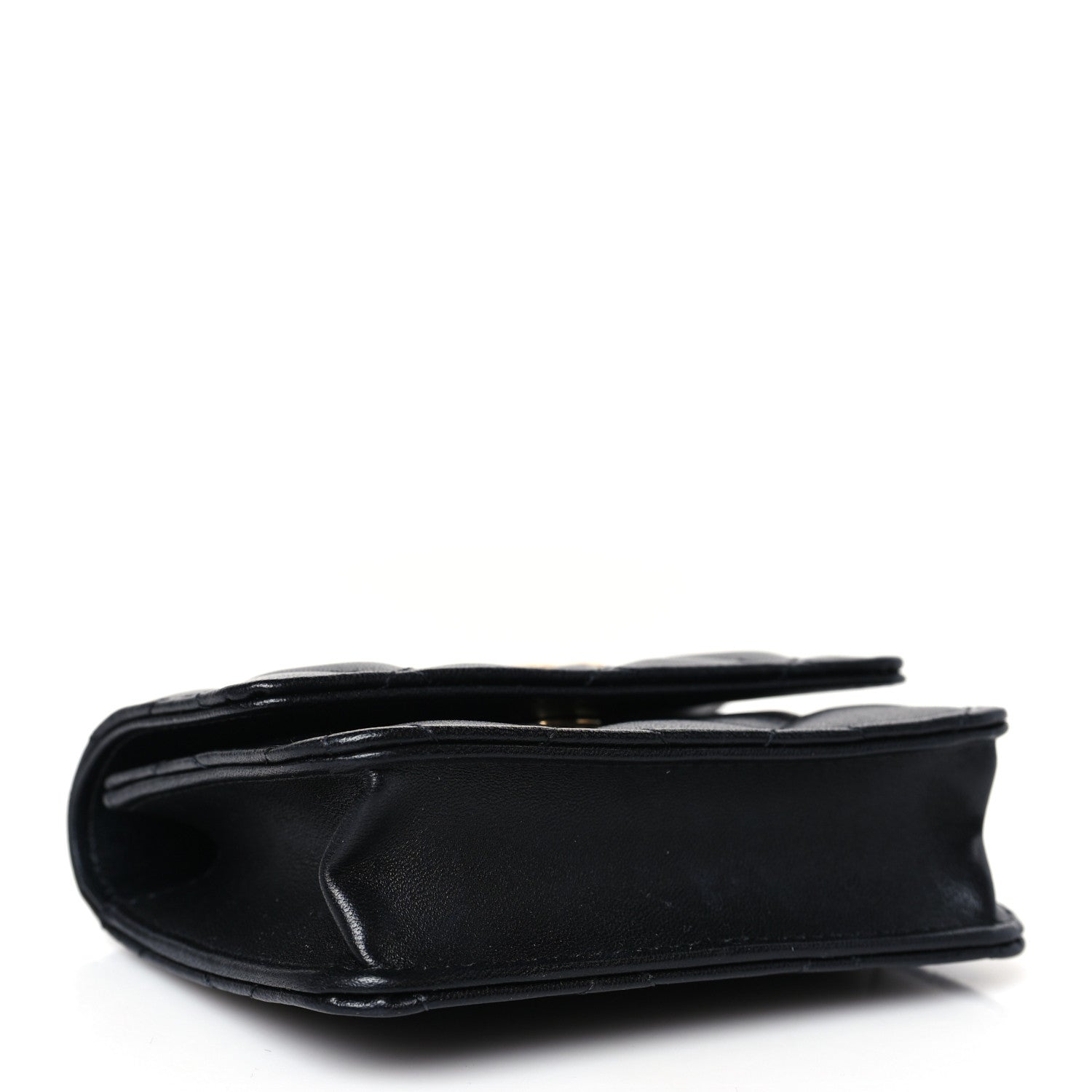 Chanel Lambskin Quilted CC Hook Card Holder Black 4 of 10