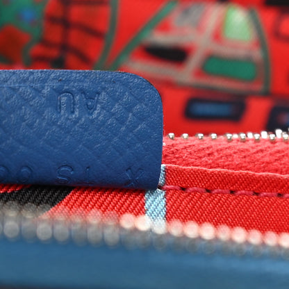 Hermes Epsom Silk'In Wallet Bleu Paradis 7 of 12