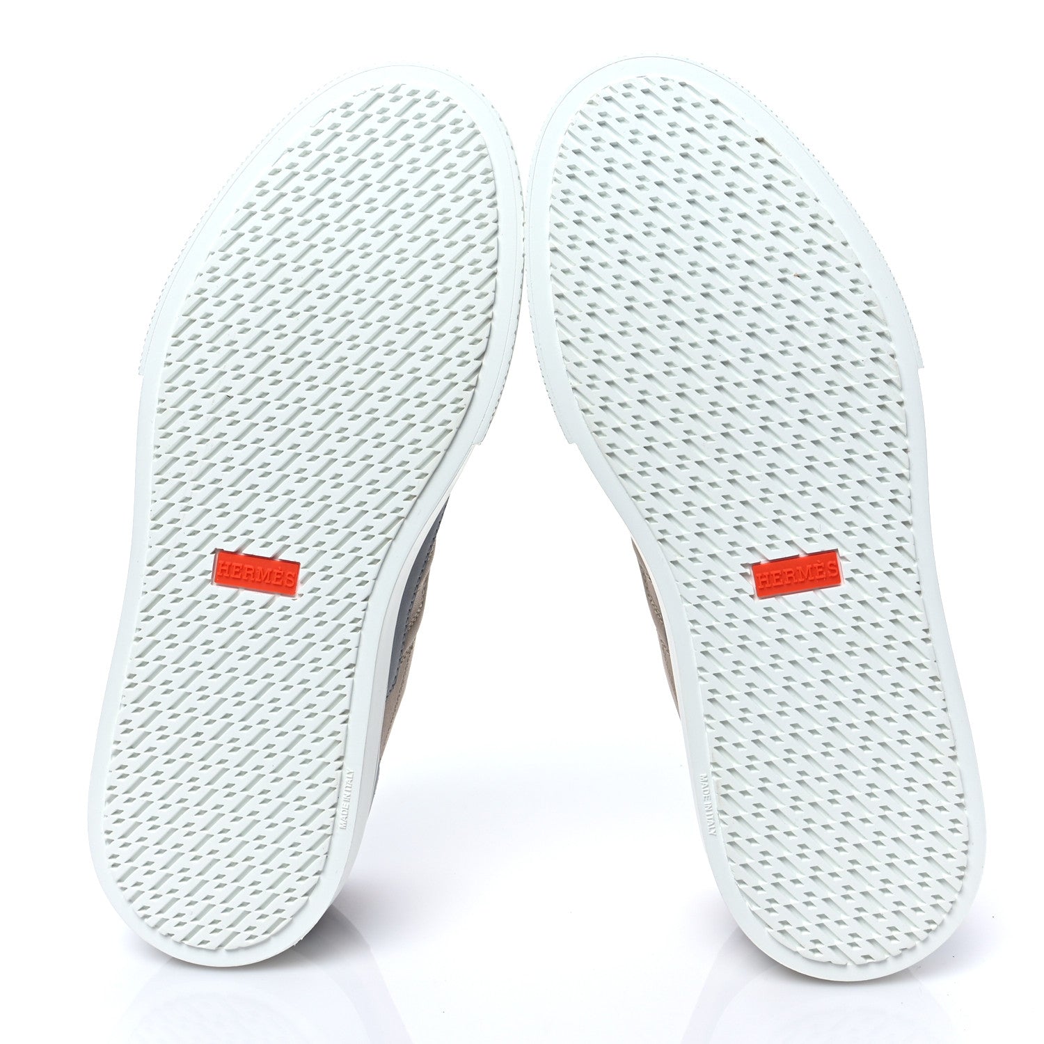 Hermes Calfskin Deep Sneakers 39 Beige Nude 6 of 9