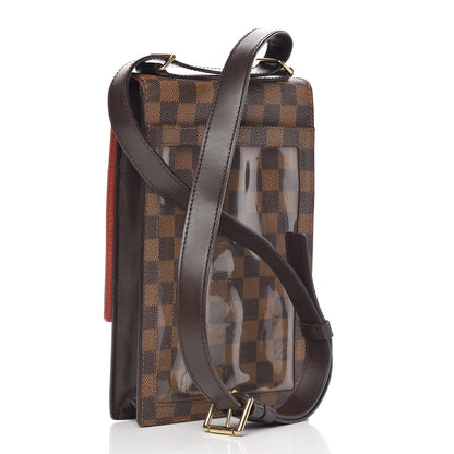 Louis Vuitton Damier Ebene Portobello Travel Shoulder Bag 3 of 11