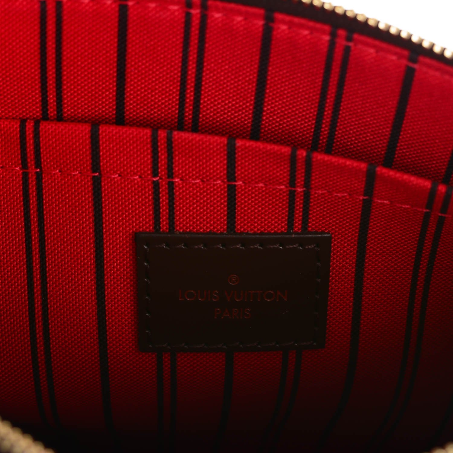 Louis Vuitton Damier Ebene Neverfull MM GM Pochette 6 of 8