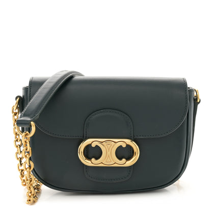 Celine Shiny Calfskin Medium Chain Maillon Triomphe Amazone 1 of 12