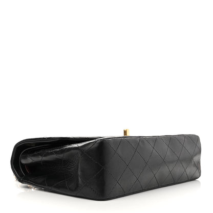 Chanel Lambskin Quilted Small Double Flap Black 3 of 12