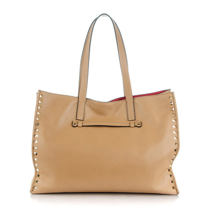 Valentino Garavani Nappa Medium Rockstud Soft Tote Alpaca 1 of 8