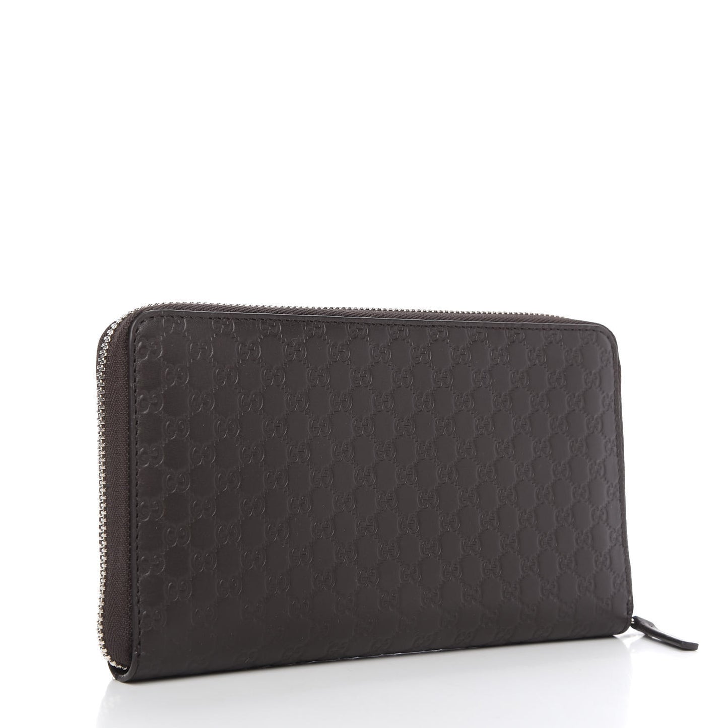 Microguccissima Large Zip Around Organizer Wallet Testa di Moro