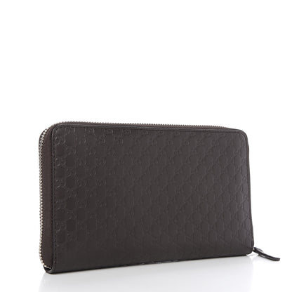 Gucci Microguccissima Large Zip Around Organizer Wallet Testa di Moro 3 of 10