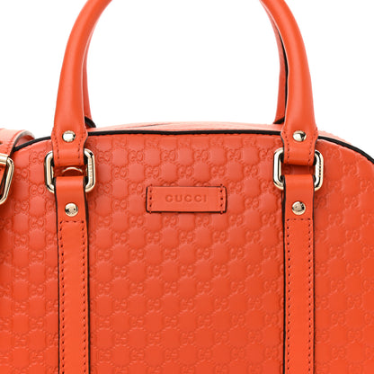Gucci Soft Microguccissima Small Crossbody Bag Sun Orange 8 of 11