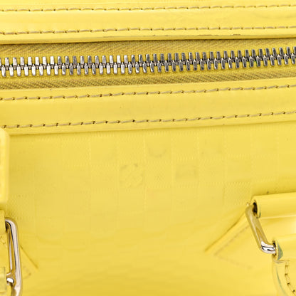 Louis Vuitton Damier Facette Speedy Cube PM Yellow 12 of 15