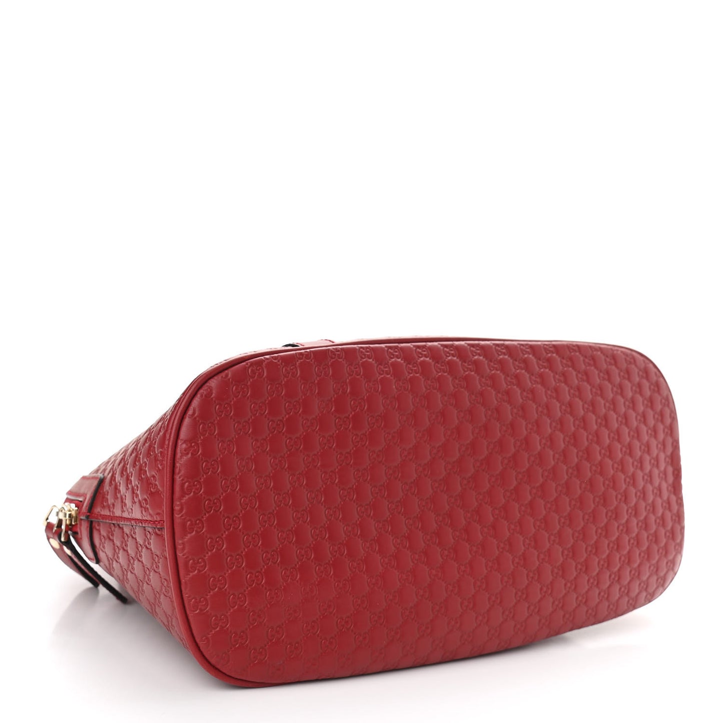 Microguccissima Medium Dome Bag Red