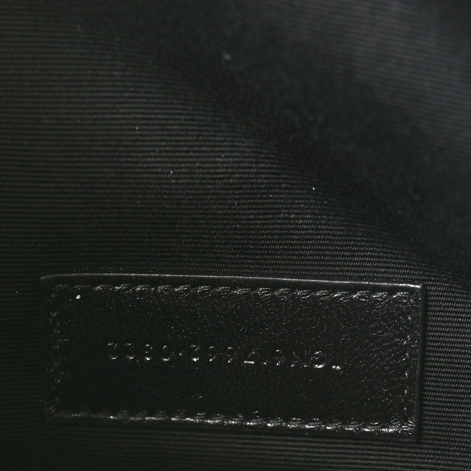 Saint Laurent Grain De Poudre Matelasse Chevron Monogram Envelope Clutch Dark Beige 6 of 8