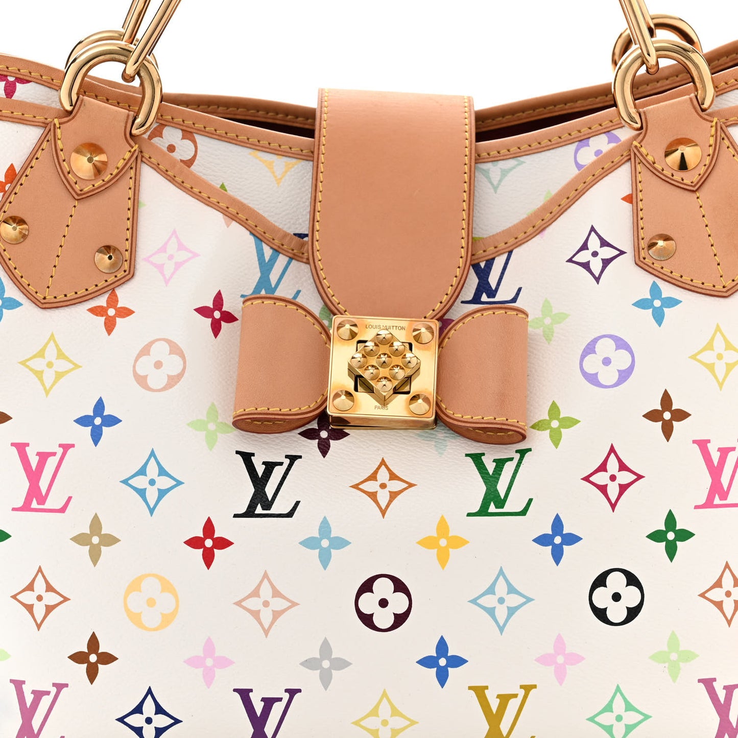 Monogram Multicolor Annie GM White