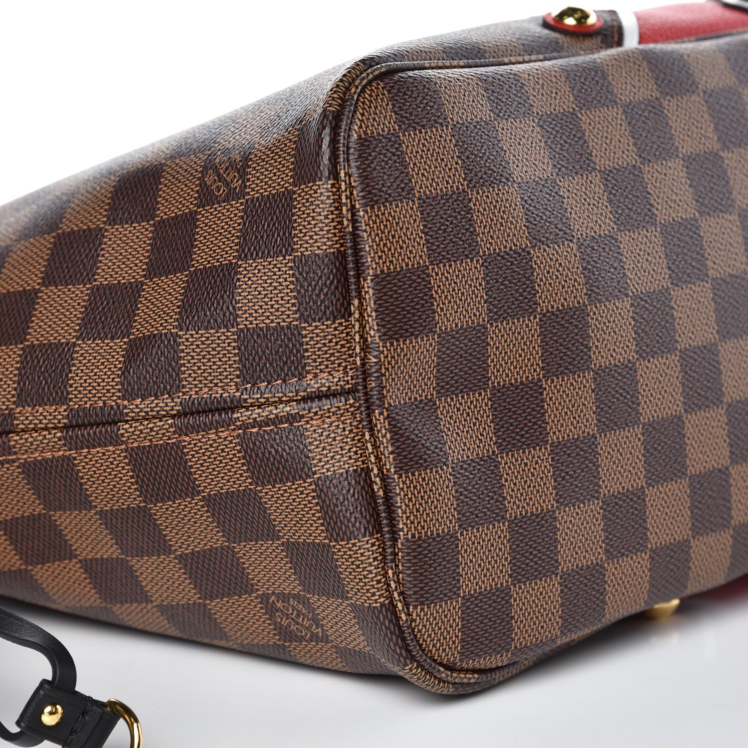 Louis Vuitton Damier Ebene Karakoram Neverfull MM 8 of 9