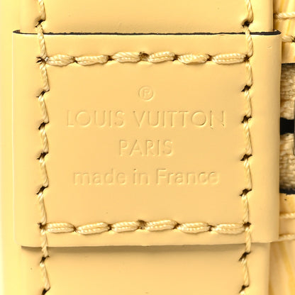 Louis Vuitton Epi Jacquard Alma BB Jaune Plume 6 of 10