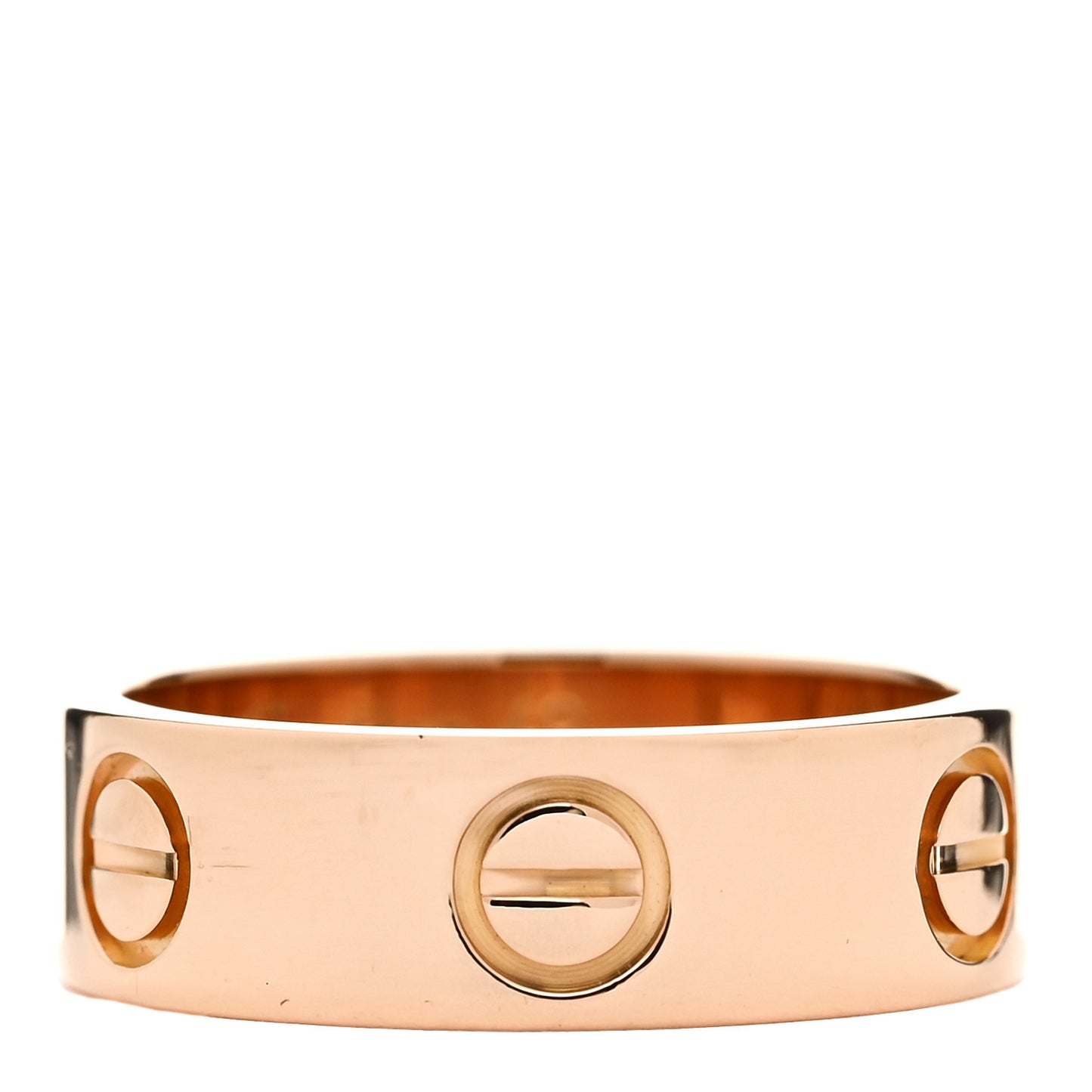 18K Pink Gold 5.5mm LOVE Ring 49 4.75
