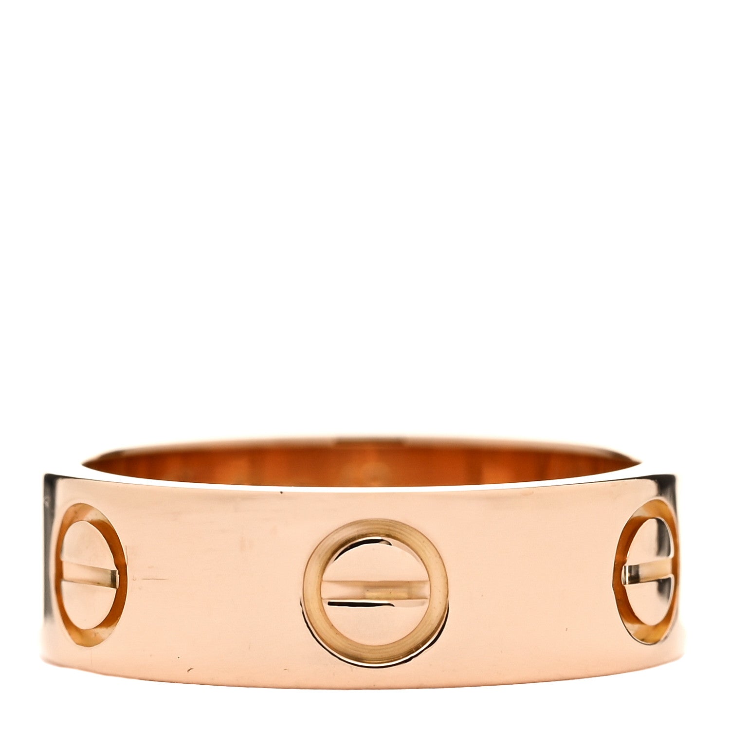 Cartier 18K Pink Gold 5.5mm LOVE Ring 49 4.75 1 of 5