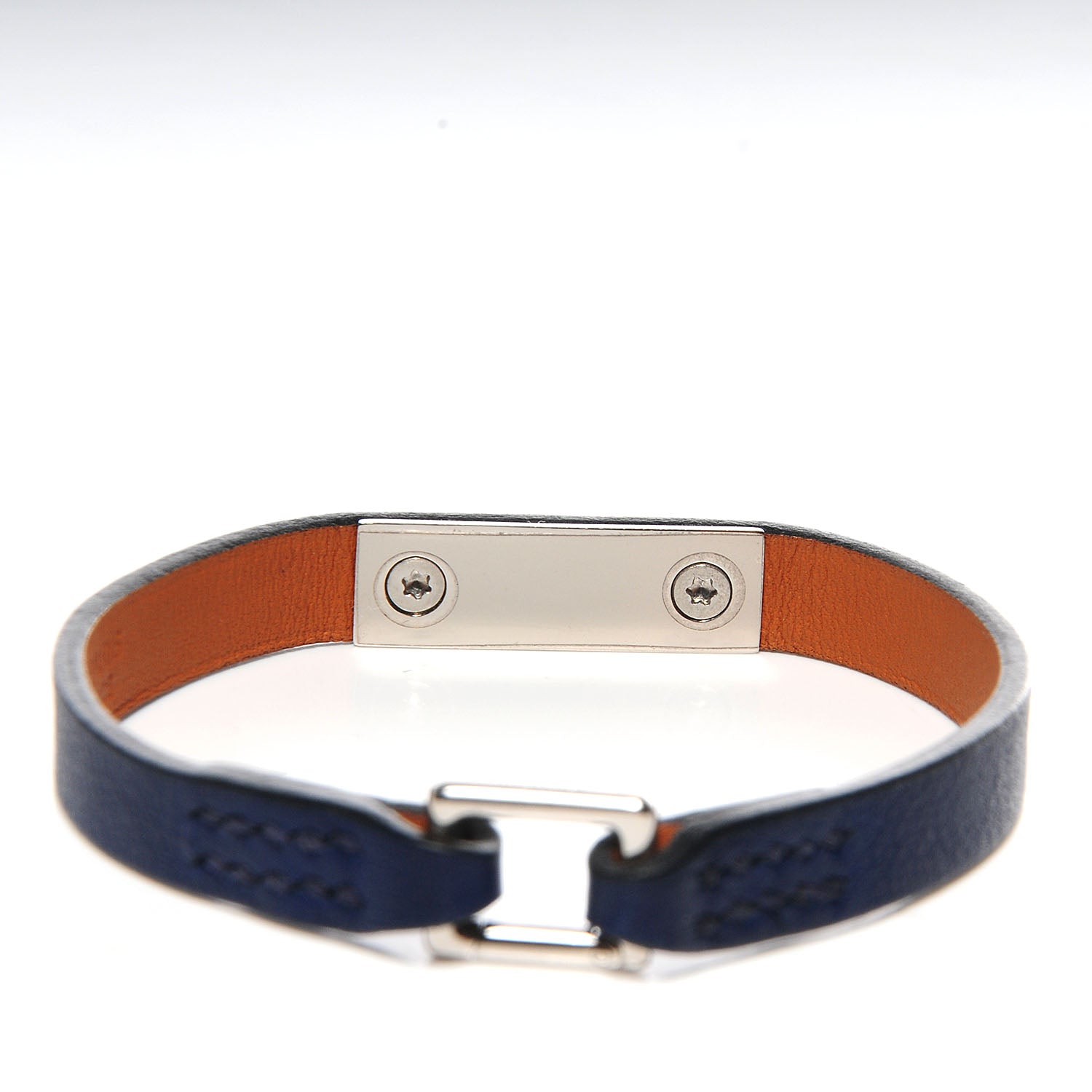Hermes Swift Micro Rivale Bracelet Small Bleu Saphir 8 of 8