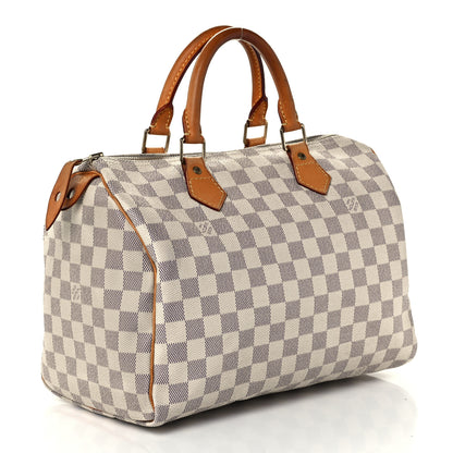 Louis Vuitton Damier Azur Speedy 30 3 of 12