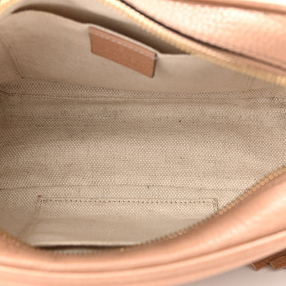 Gucci Pebbled Calfskin Small Soho Disco Bag Camelia 5 of 10