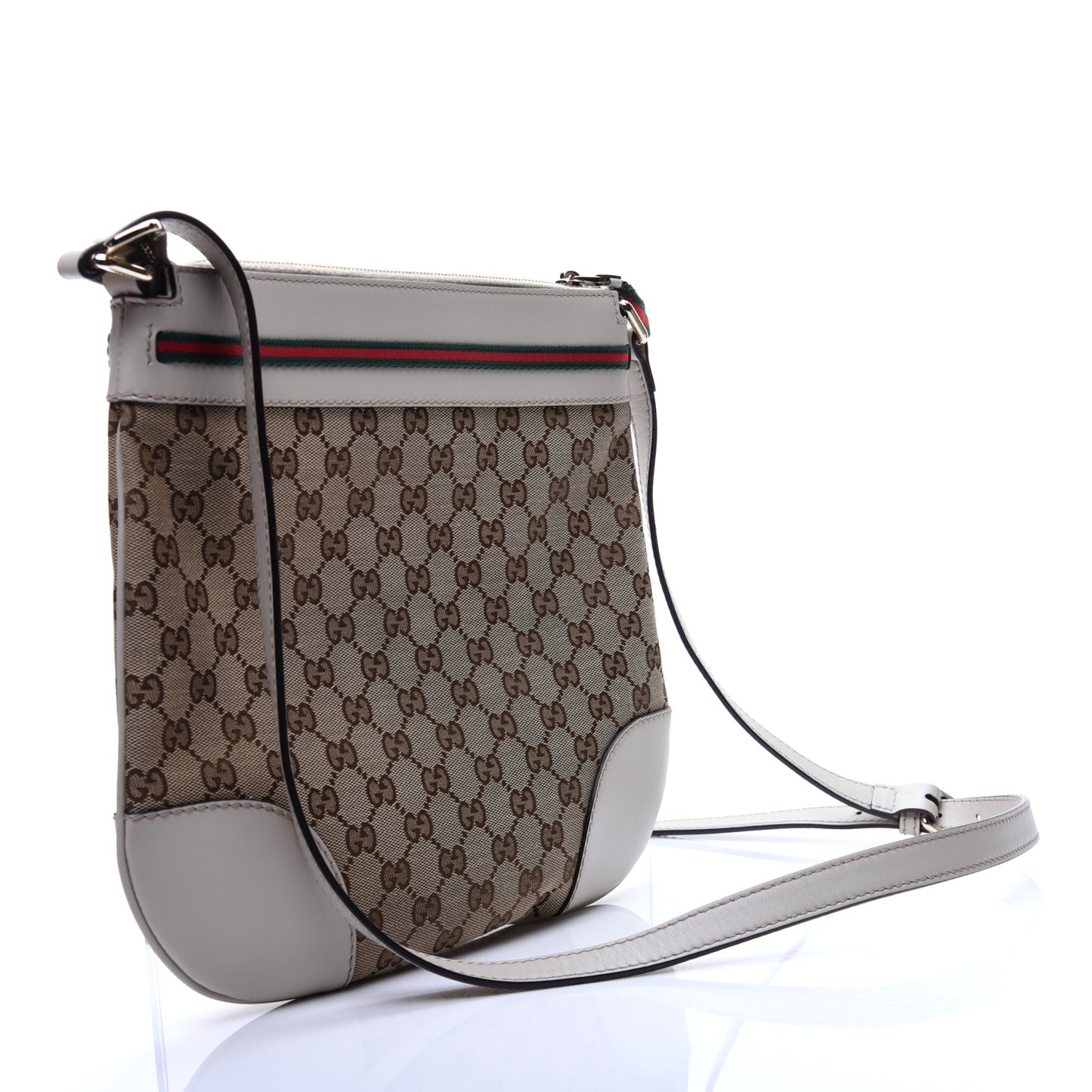 Monogram Mayfair Messenger Off White