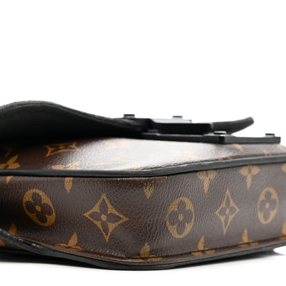 Louis Vuitton Monogram Macassar S Lock Messenger 8 of 18
