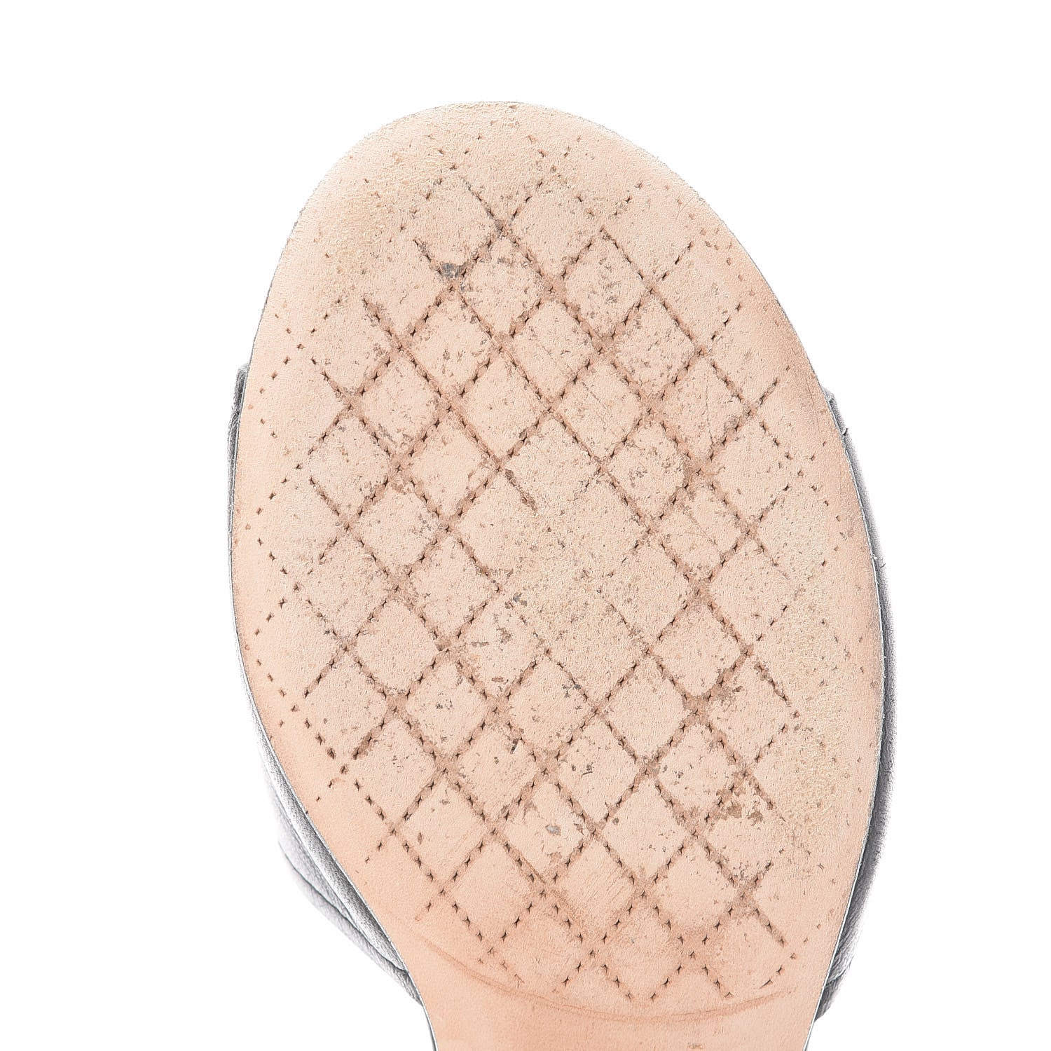 Chanel Lambskin Quilted CC Sandal Mules 37.5 Black 10 of 12