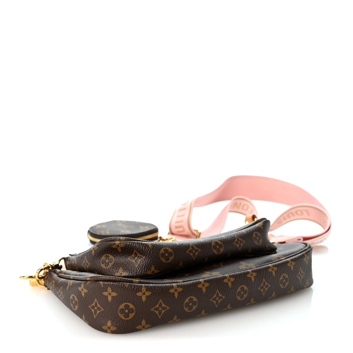 Monogram Multi Pochette Accessories Rose Clair