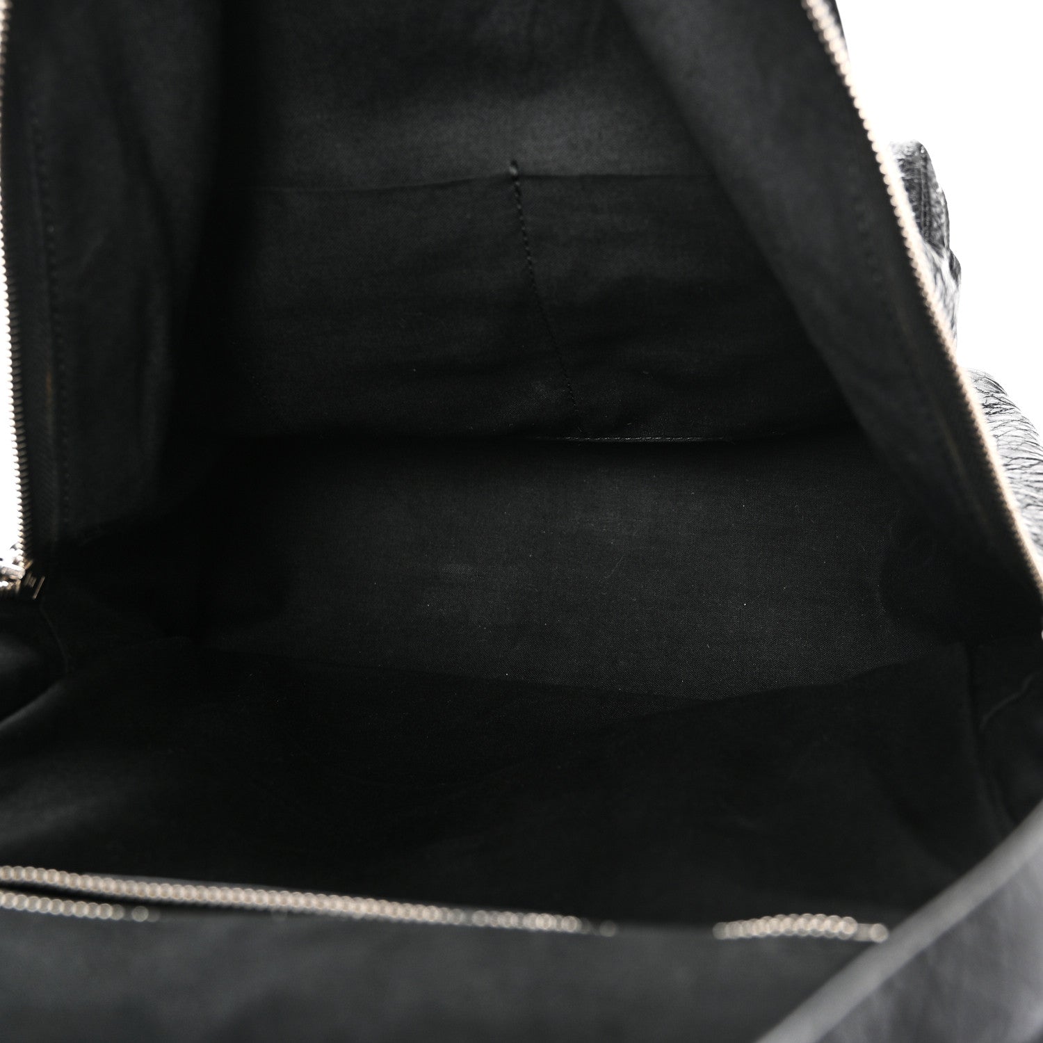 Balenciaga Agneau Classic Silver Hardware Backpack Black 6 of 11