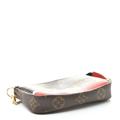 Louis Vuitton Monogram 2018 Christmas Animation Mini Cats Pochette Accessories 4 of 8