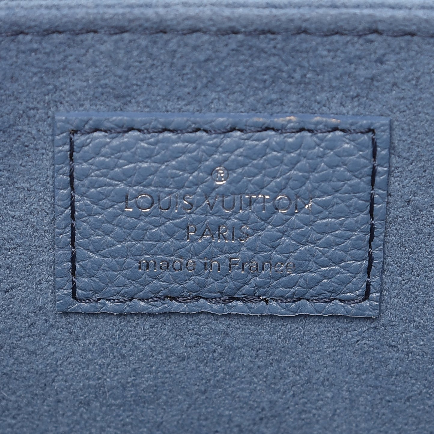 Soft Calfskin My Lockme Top Handle Bleuet Vanille
