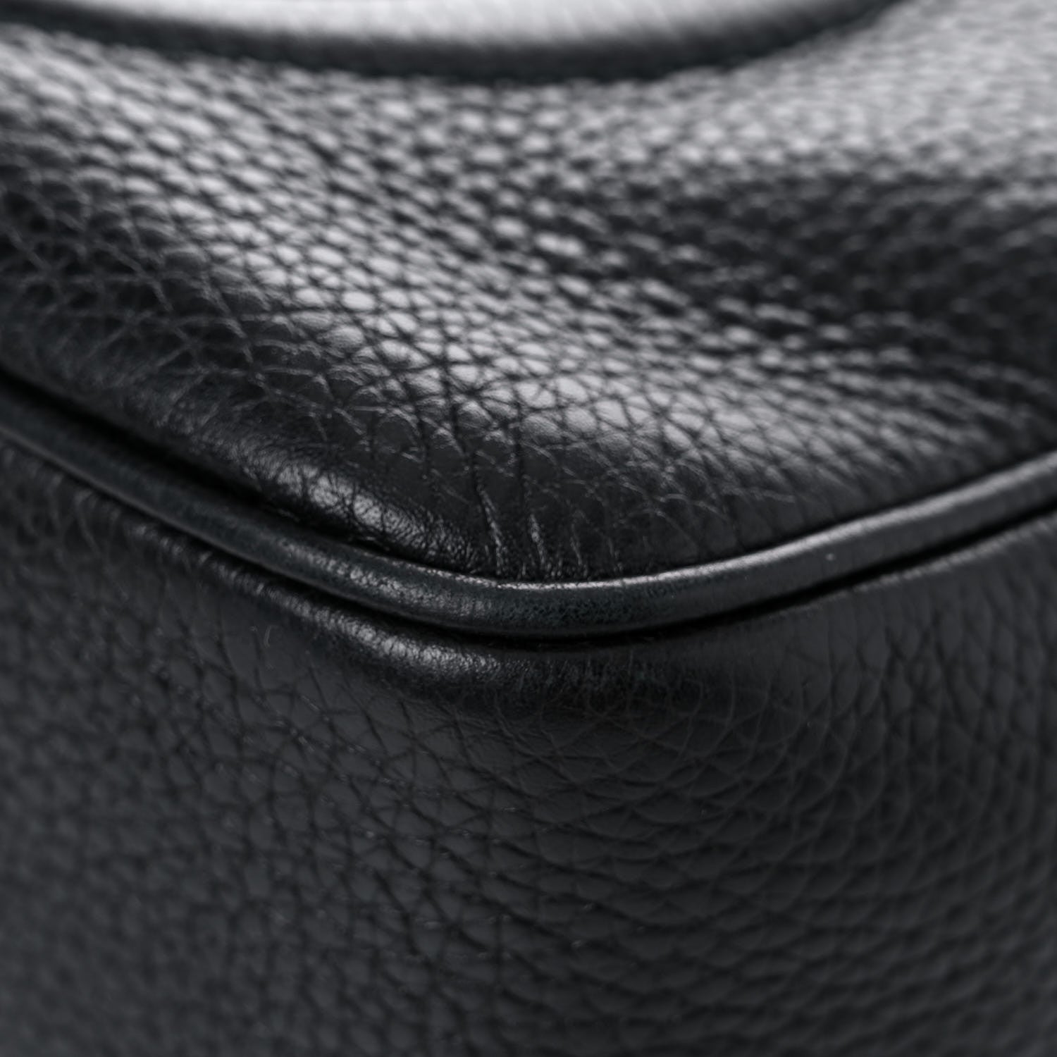 Gucci Pebbled Calfskin Small Soho Disco Bag Black 11 of 14