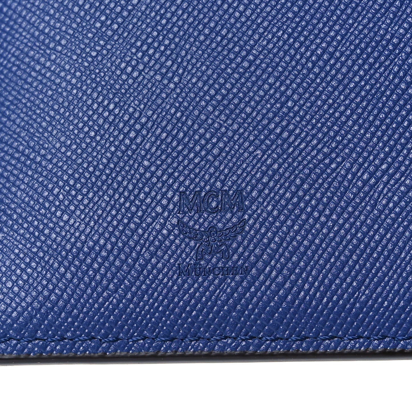 Visetos Bi-Fold Long Wallet Blue