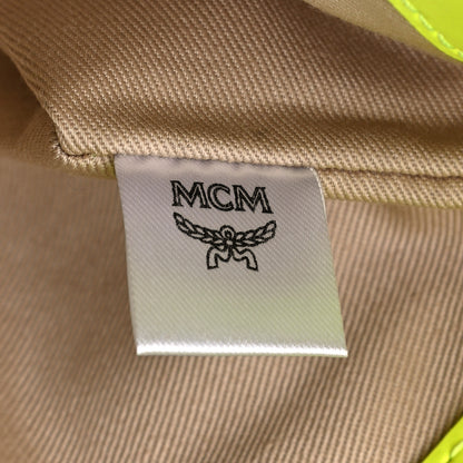 MCM Iridescent PVC Shopper Tote Neon Pink Hologram 8 of 15