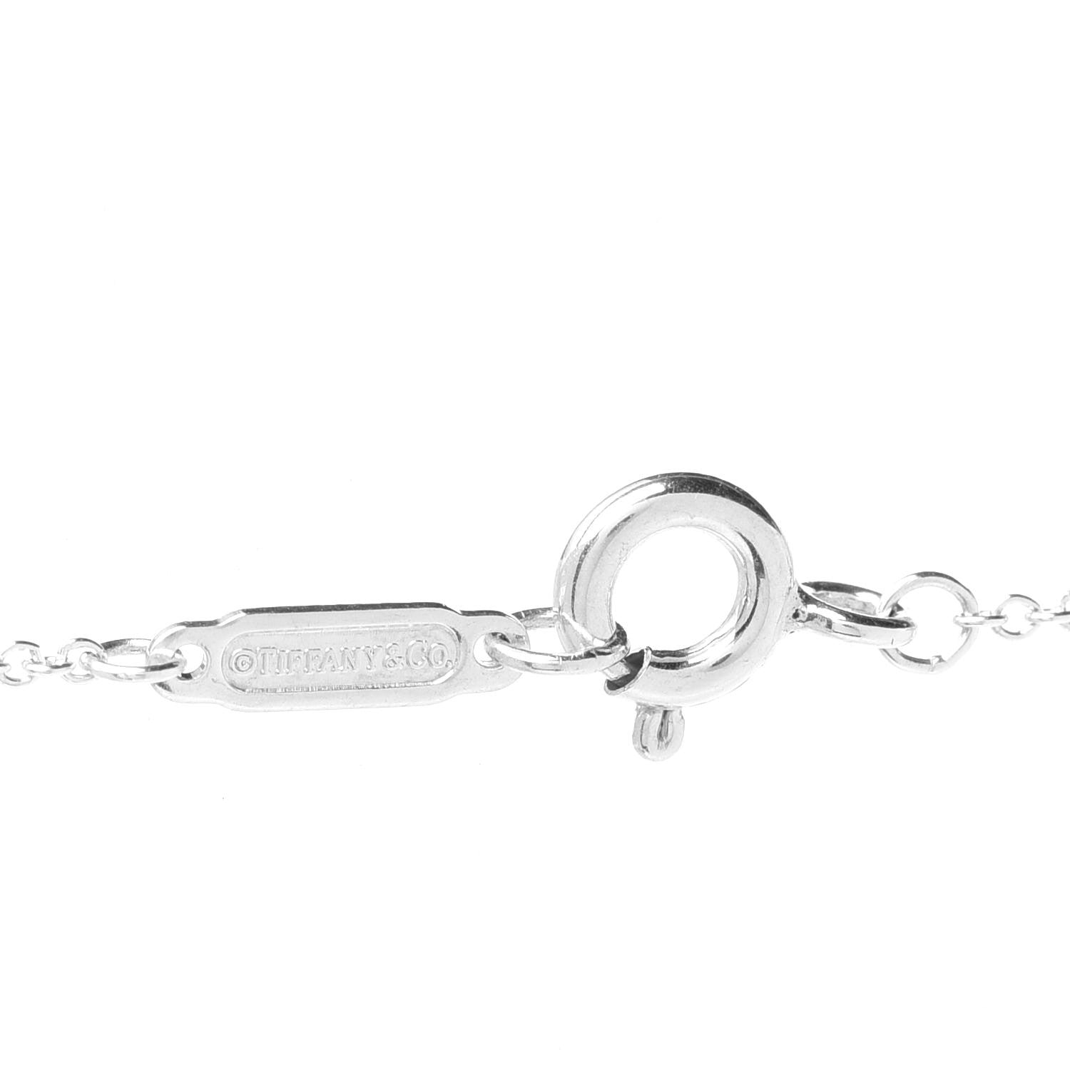 Tiffany Sterling Silver Large Return to Tiffany Heart Pendant Necklace 4 of 6