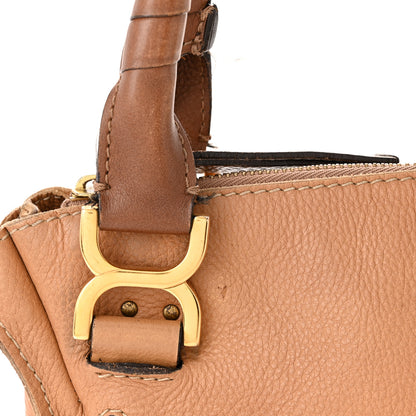 Chloe Calfskin Medium Marcie Satchel Light Tan 17 of 17