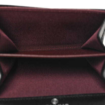 Chanel Lambskin Quilted Flap Card Holder Wallet Black 5 of 11